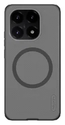 Nillkin Frosted Shield Xiaomi 15T Hoesje MagSafe Back Cover Transparant Zwart afbeelding