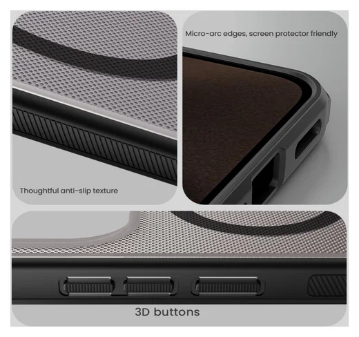Nillkin Frosted Shield Xiaomi 15T Hoesje MagSafe Back Cover Transparant Zwart afbeelding 10