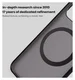 Nillkin Frosted Shield Xiaomi 15T Hoesje MagSafe Back Cover Transparant Zwart afbeelding 11