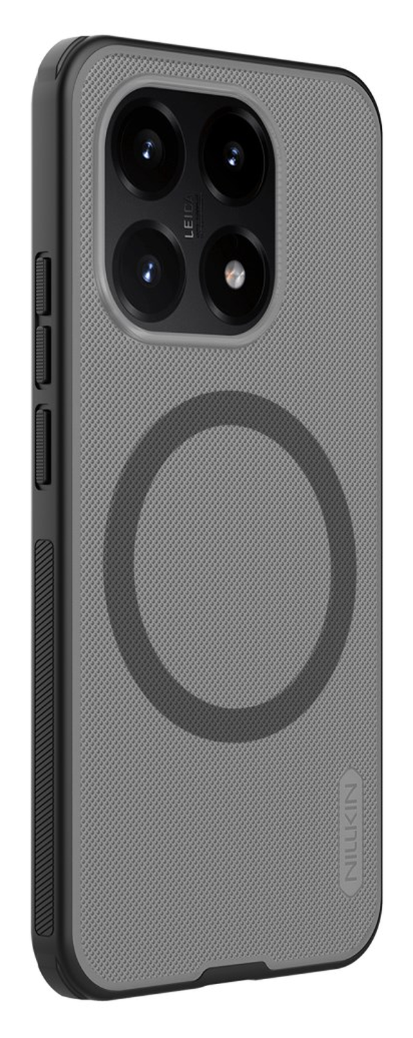 Nillkin Frosted Shield Xiaomi 15T Hoesje MagSafe Back Cover Transparant Zwart afbeelding 2