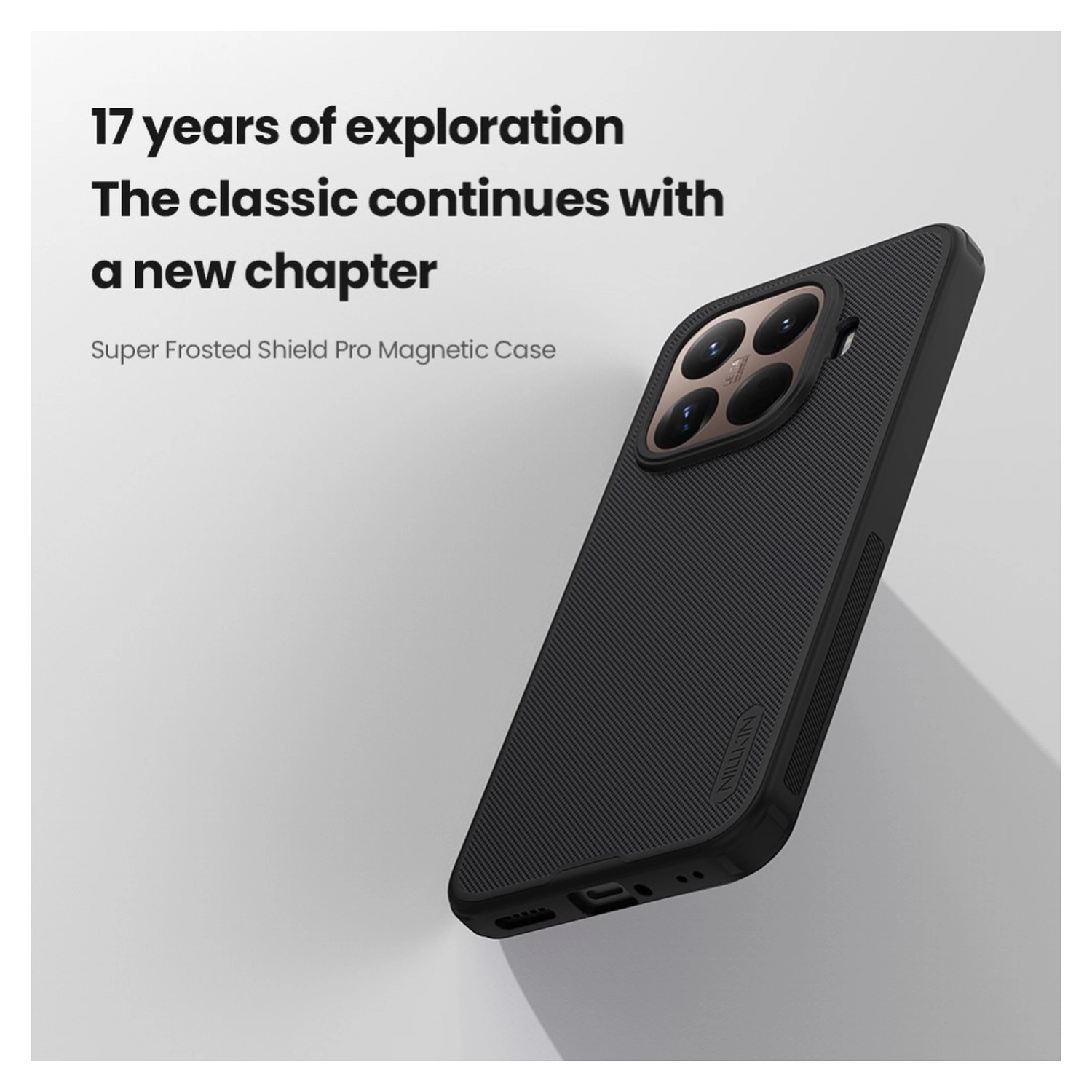 Nillkin Frosted Shield Xiaomi 15T Pro Hoesje MagSafe Zwart afbeelding 5