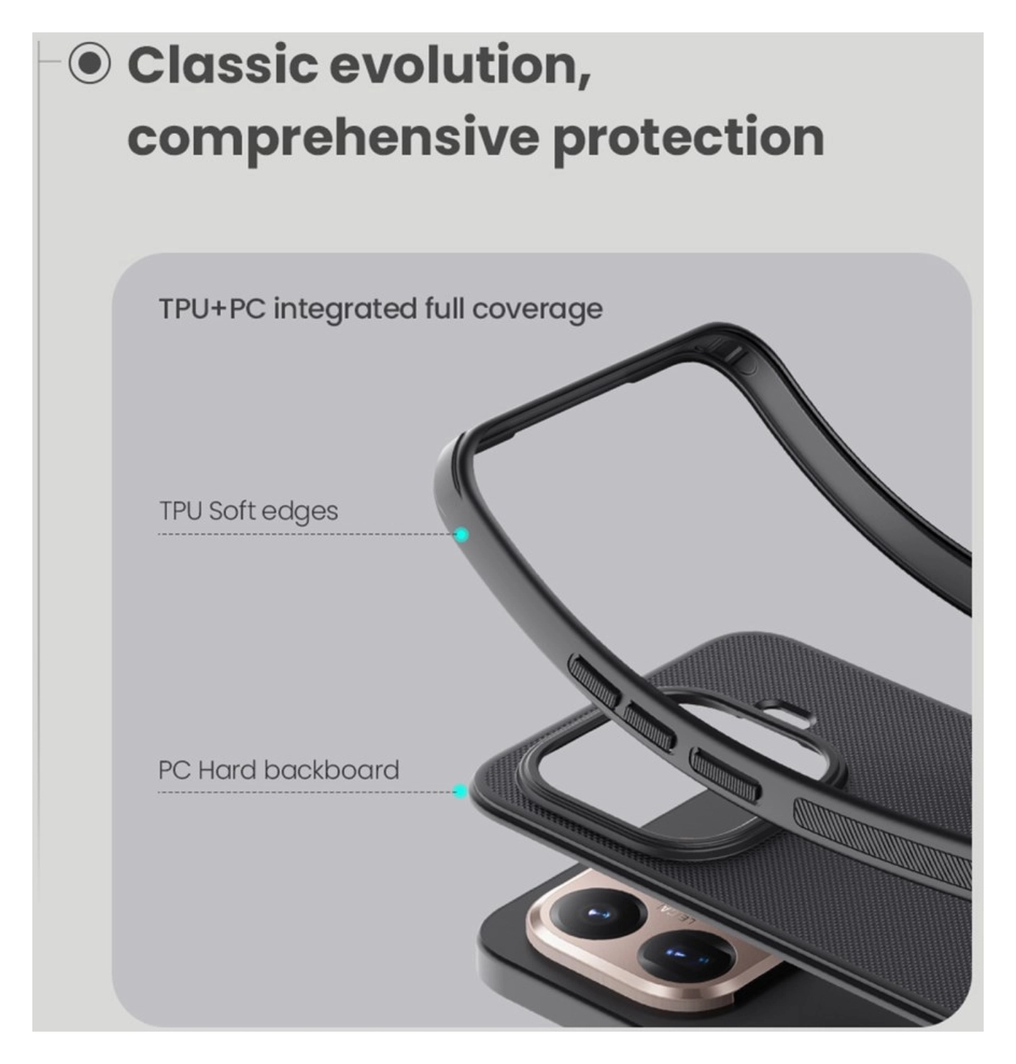 Nillkin Frosted Shield Xiaomi 15T Pro Hoesje MagSafe Zwart afbeelding 7