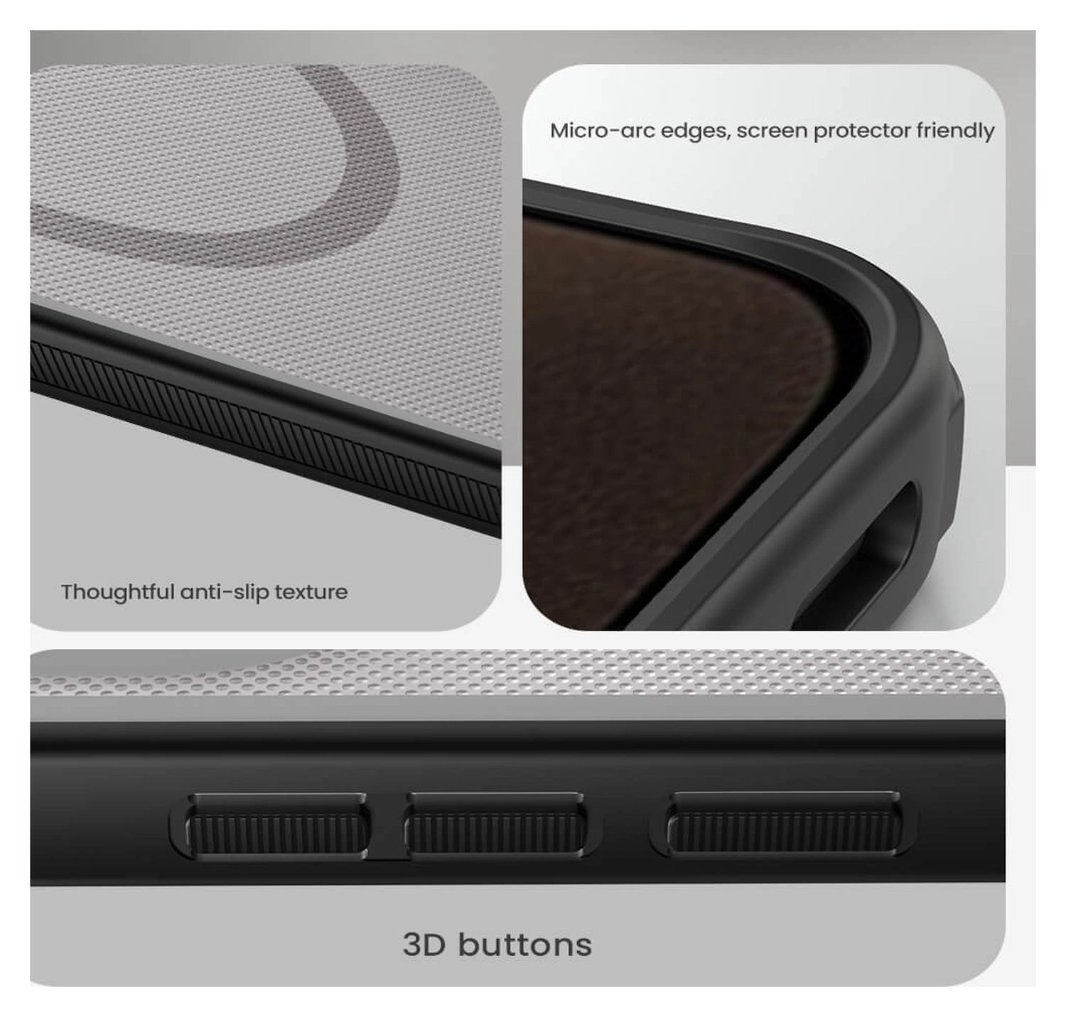 Nillkin Frosted Shield Xiaomi 15T Pro Hoesje MagSafe Transparant Zwart afbeelding 8