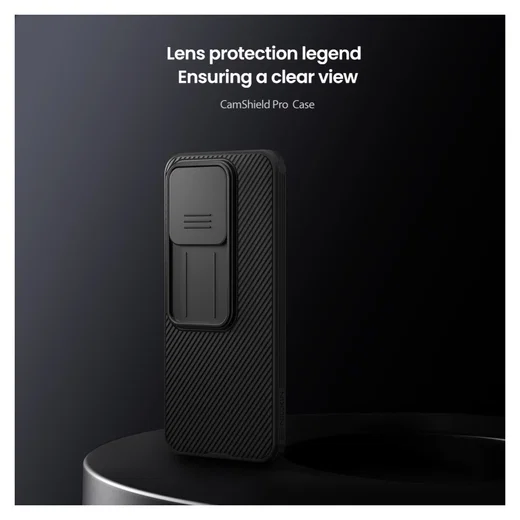 Nillkin CamShield Xiaomi 15T Hoesje Camera Slider Back Cover Zwart afbeelding 4