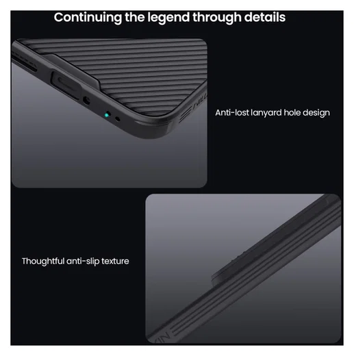 Nillkin CamShield Xiaomi 15T Pro Hoesje Camera Slider Zwart afbeelding 13
