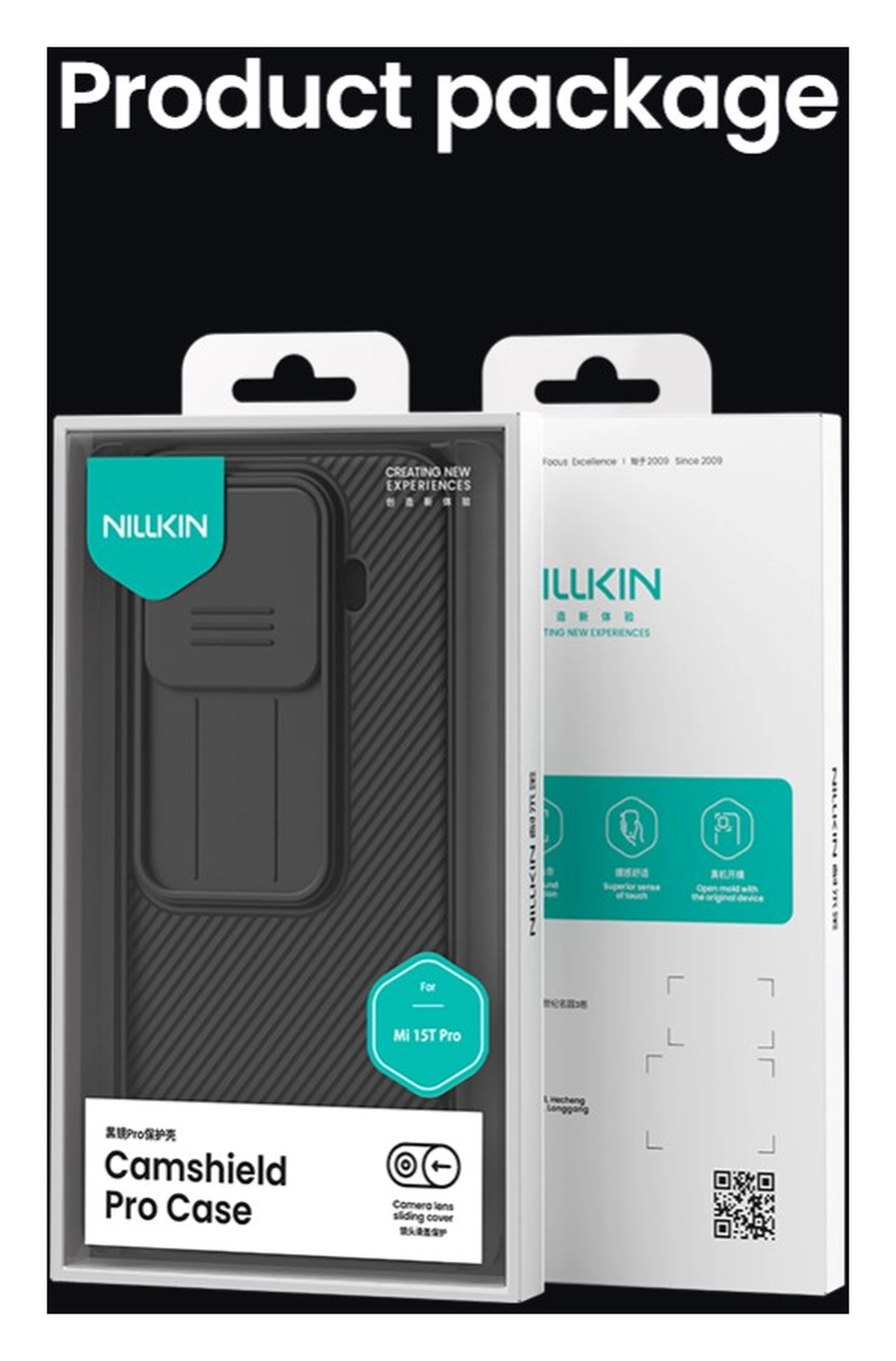 Nillkin CamShield Xiaomi 15T Pro Hoesje Camera Slider Zwart afbeelding 15