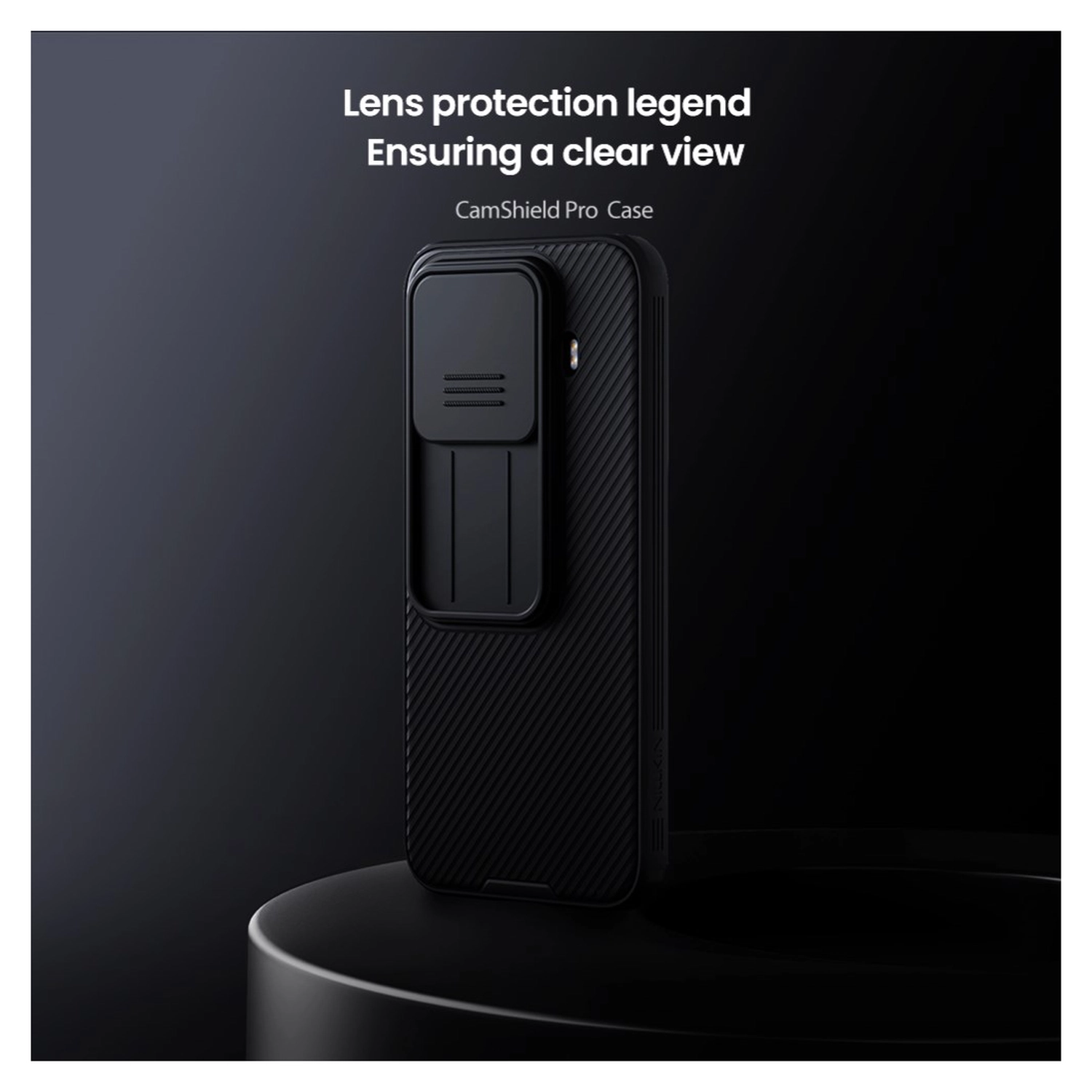 Nillkin CamShield Xiaomi 15T Pro Hoesje Camera Slider Zwart afbeelding 4