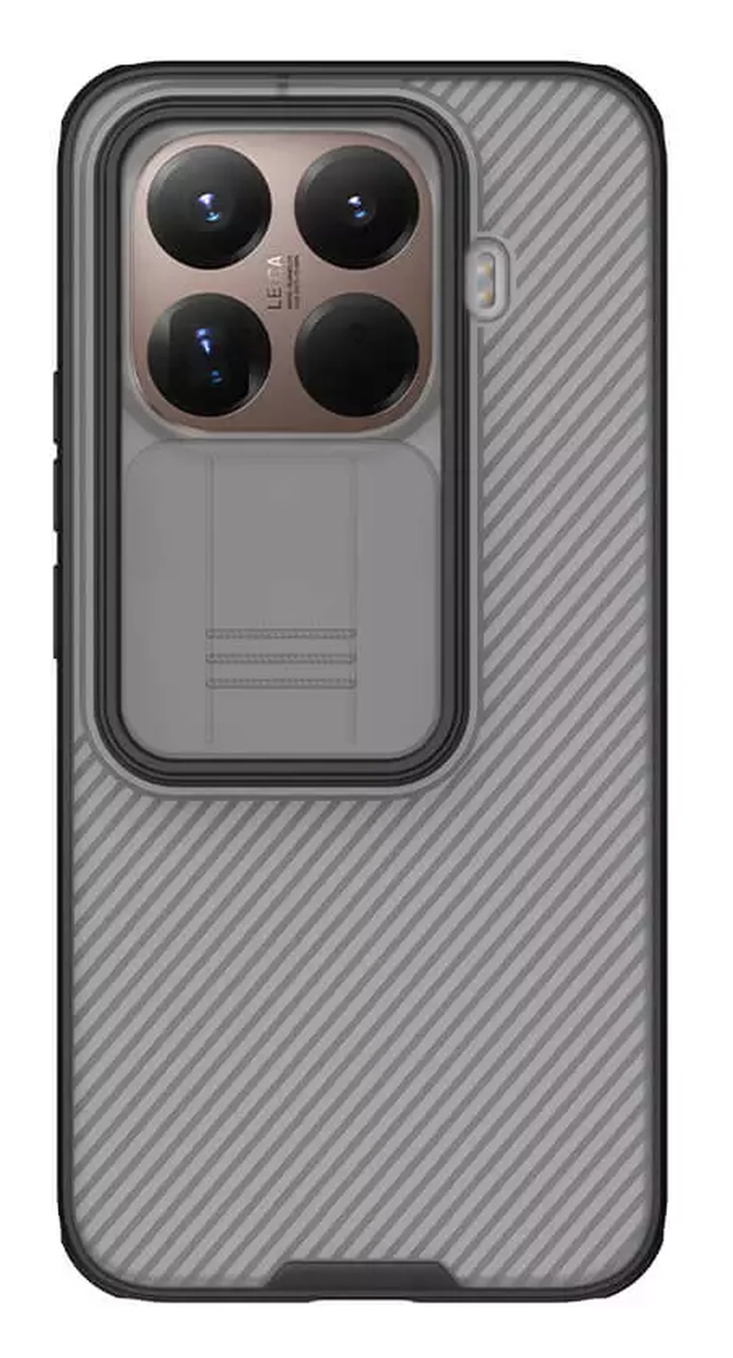 Nillkin CamShield Xiaomi 15T Pro Hoesje Camera Slider Transparant Zwart afbeelding 1