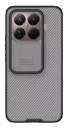 Nillkin CamShield Xiaomi 15T Pro Hoesje Camera Slider Transparant Zwart