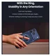Nillkin FiberSnap MagSafe Ring Houder Standaard Aramidevezel Blauw afbeelding 4