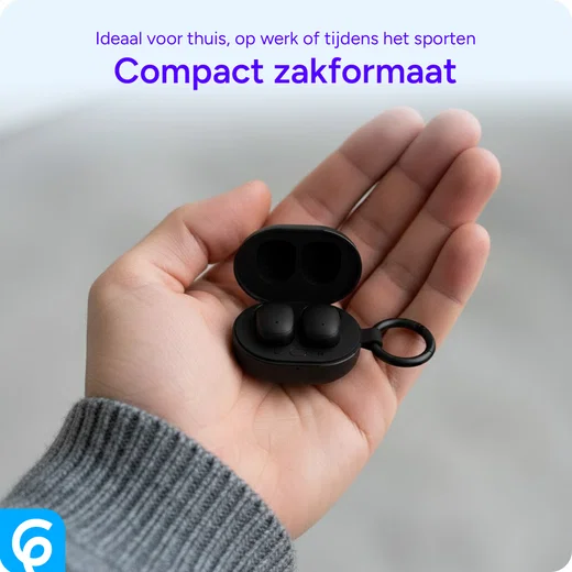 SBG Mini Buds Compacte Draadloze Oordopjes Bluetooth 5.4 Touch Control Zwart afbeelding 5