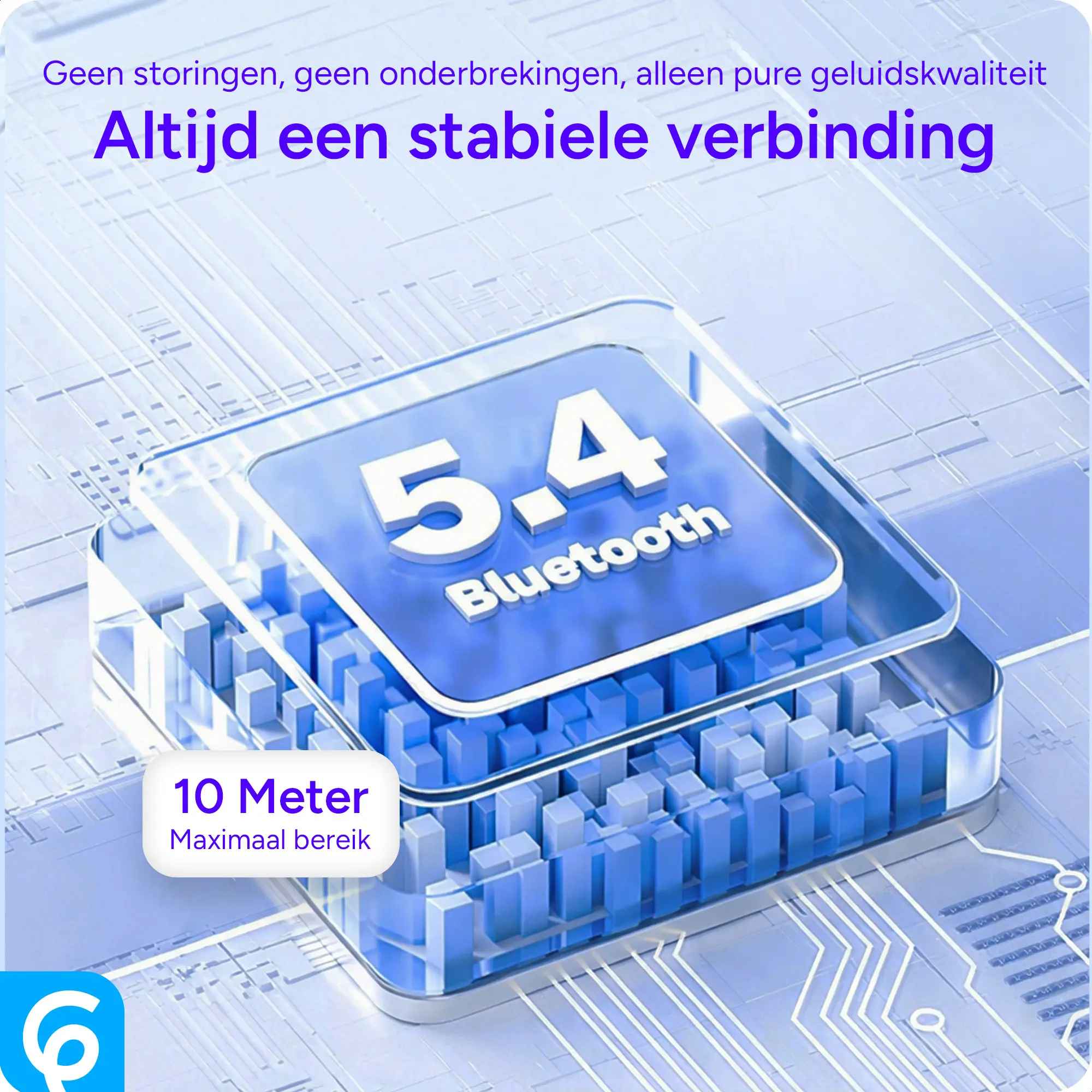 SBG Mini Buds Compacte Draadloze Oordopjes Bluetooth 5.4 Touch Control Wit afbeelding 6