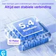 SBG Mini Buds Compacte Draadloze Oordopjes Bluetooth 5.4 Touch Control Wit afbeelding 6