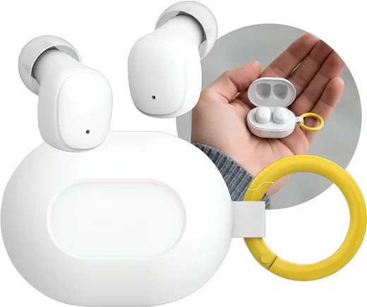SBG Mini Buds Compacte Draadloze Oordopjes Bluetooth 5.4 Touch Control Wit afbeelding 1