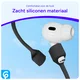 Magnetisch Oordopjes Koord - Siliconen Strap AirPods/AirPods Pro Zwart afbeelding 5