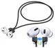 Magnetisch Oordopjes Koord - Siliconen Strap AirPods/AirPods Pro Zwart afbeelding 6