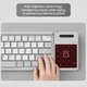 Nillkin Cube Opvouwbaar Bluetooth Toetsenbord met Touchpad Grijs afbeelding 20