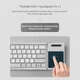 Nillkin Cube Opvouwbaar Bluetooth Toetsenbord met Touchpad Grijs afbeelding 19