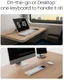 Nillkin Cube Opvouwbaar Bluetooth Toetsenbord met Touchpad Grijs afbeelding 15