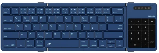 Nillkin Cube Opvouwbaar Bluetooth Toetsenbord met Touchpad Blauw afbeelding 9