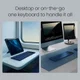 Nillkin Cube Opvouwbaar Bluetooth Toetsenbord met Touchpad Blauw afbeelding 15