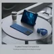 Nillkin Cube Opvouwbaar Bluetooth Toetsenbord met Touchpad Blauw afbeelding 5