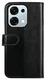 Rosso Element Oppo A6 Pro Hoesje Book Case Wallet Zwart afbeelding 2