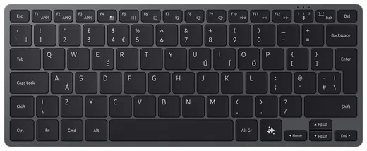 Origineel Samsung Galaxy Smart Keyboard QWERTY Toetsenbord Zwart afbeelding 1