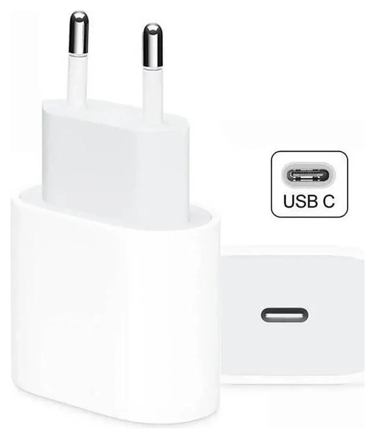 Originele Apple 20W USB-C Oplader met Buddi USB-C Kabel 2M Wit afbeelding 4
