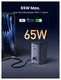 UGREEN Nexode 65W 4-in-1 GaN Qi2 Oplader met MagSafe Opladen 15W afbeelding 4