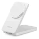UGREEN 2-in-1 20W Draadloze MagSafe Oplader Smartphone & AirPods Wit afbeelding 1