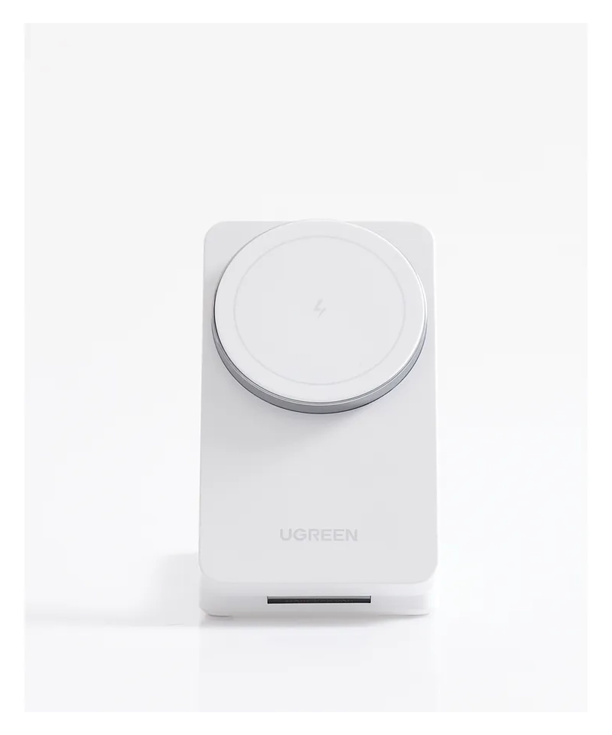 UGREEN 2-in-1 20W Draadloze MagSafe Oplader Smartphone & AirPods Wit afbeelding 2