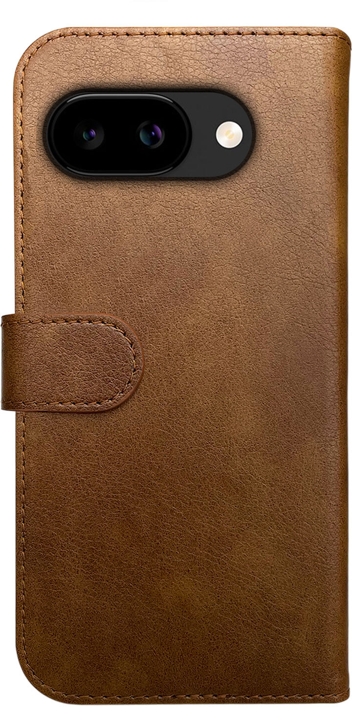 Rosso Element Google Pixel 10a Hoesje Book Case Wallet Bruin afbeelding 2