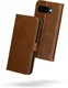 Rosso Deluxe Google Pixel 10a Hoesje Echt Leer Book Case Bruin afbeelding 2