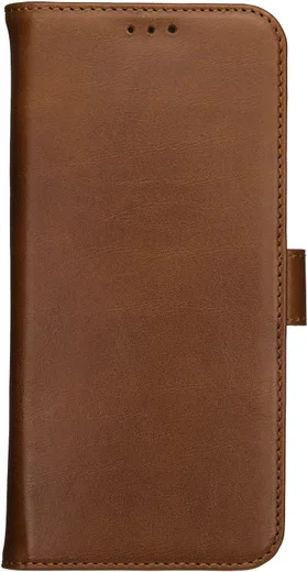 Rosso Deluxe Google Pixel 10a Hoesje Echt Leer Book Case Bruin afbeelding 10