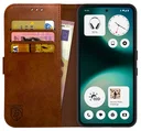 Rosso Element Nothing Phone (3a) Lite Hoesje Book Case Wallet Bruin