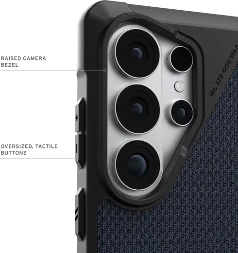 UAG Metropolis LT Samsung S26 Ultra Hoesje Magnetic Back Cover Kevlar Mallard afbeelding 5