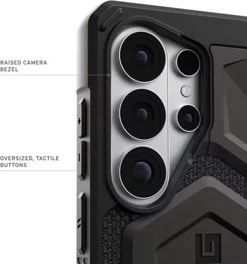 UAG Monarch Pro Samsung S26 Ultra Hoesje Magnetic Back Cover Zwart afbeelding 5