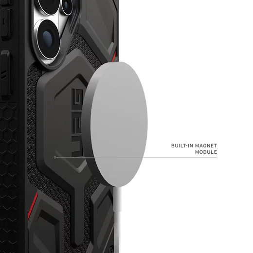 UAG Monarch Pro Samsung S26 Ultra Hoesje Magnetic Back Cover Zwart afbeelding 9