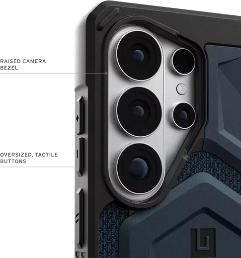 UAG Monarch Pro Samsung S26 Ultra Hoesje Magnetic Back Cover Kevlar Mallard afbeelding 6