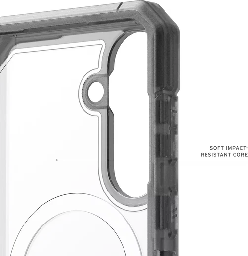 UAG Trooper Samsung Galaxy S26 Plus Hoesje Magnetic Back Cover Clear Ash afbeelding 10