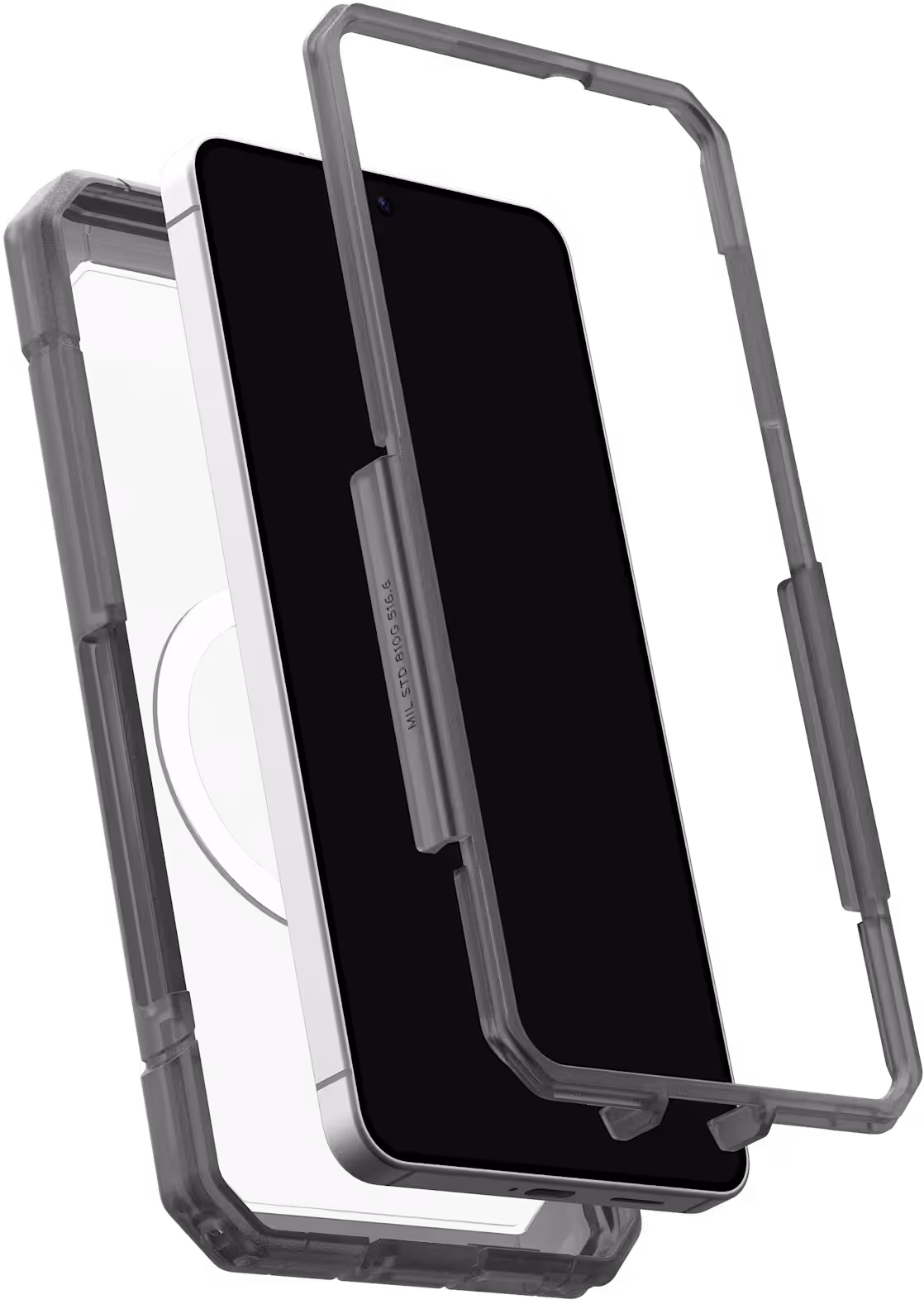UAG Trooper Samsung Galaxy S26 Plus Hoesje Magnetic Back Cover Clear Ash afbeelding 4