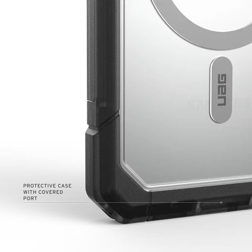 UAG Trooper Samsung Galaxy S26 Plus Hoesje Magnetic Back Cover Clear Ash afbeelding 8