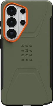 UAG Civilian Samsung Galaxy S26 Ultra Hoesje MagSafe Back Cover Groen Oranje
