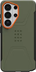 UAG Civilian Samsung Galaxy S26 Ultra Hoesje MagSafe Back Cover Groen Oranje afbeelding