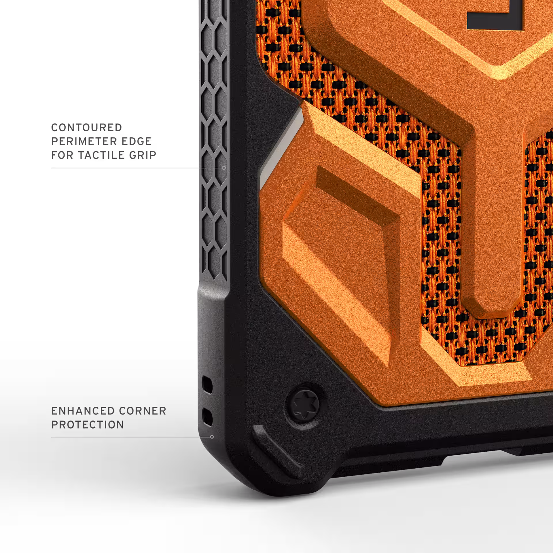 UAG Monarch Pro Samsung S26 Ultra Hoesje Magnetic Back Cover Oranje afbeelding 2