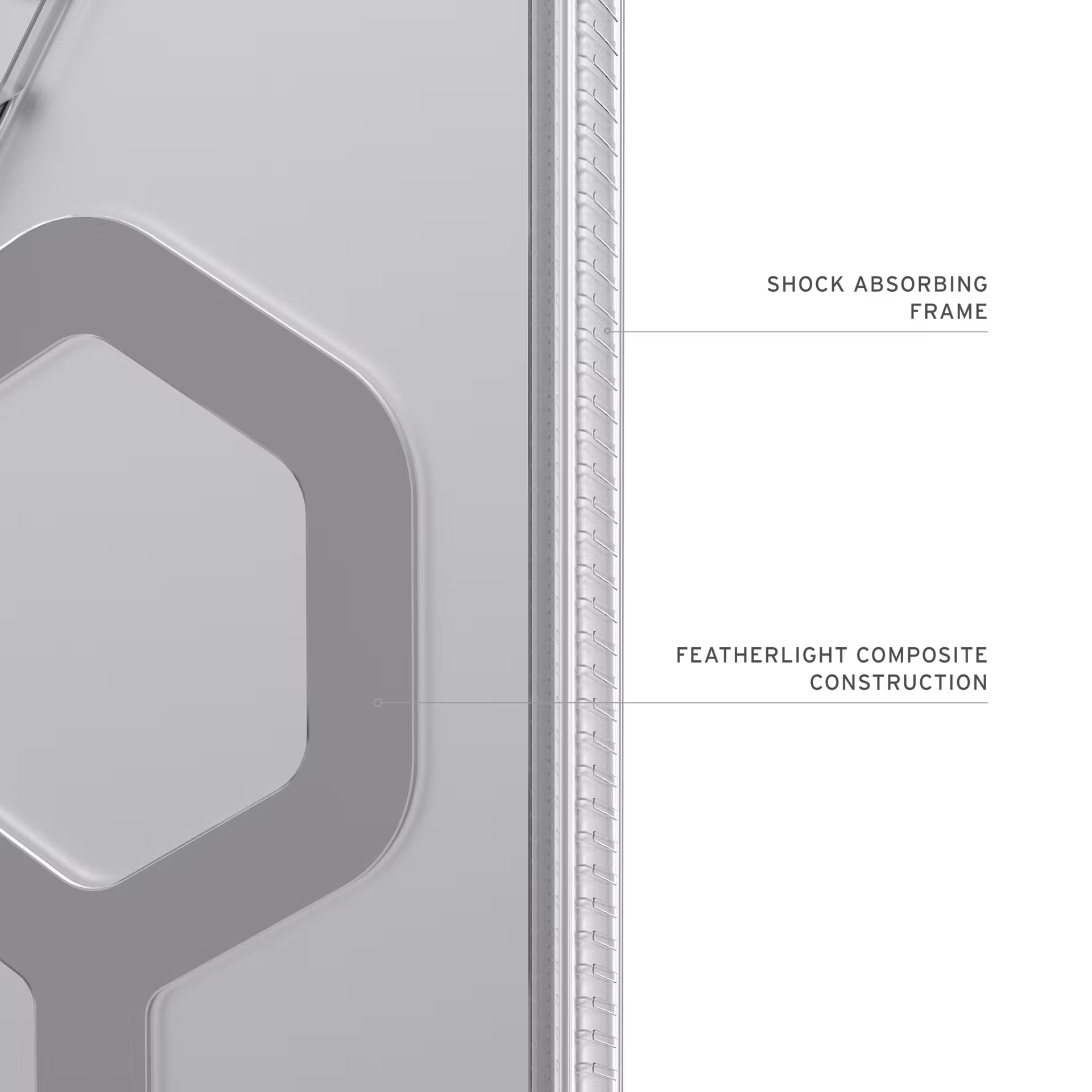 UAG Plyo Pro Samsung Galaxy S26 Ultra Hoesje MagSafe Back Cover Ice Zilver afbeelding 7