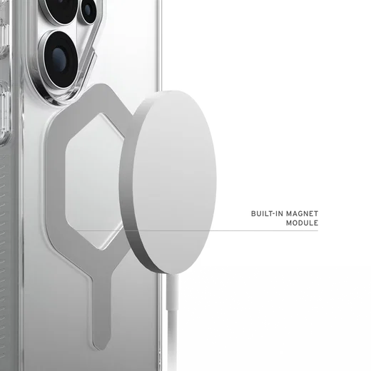 UAG Plyo Pro Samsung Galaxy S26 Ultra Hoesje MagSafe Back Cover Ice Zilver afbeelding 4