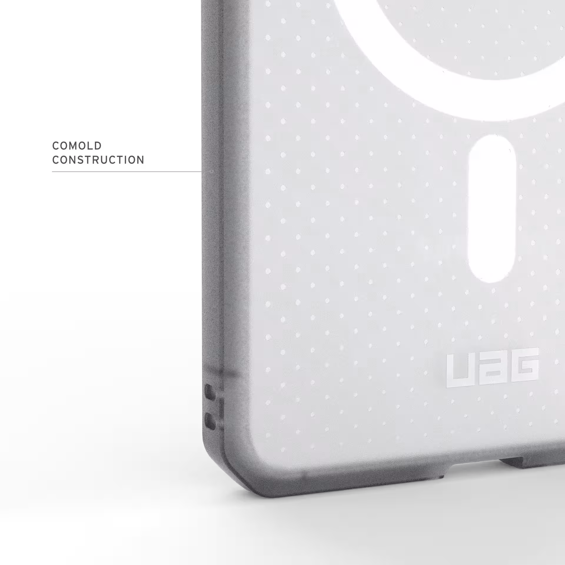UAG Dot Samsung Galaxy S26 Ultra Hoesje Magnetic Back Cover Ash afbeelding 6