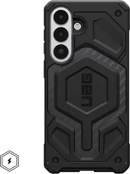 UAG Monarch Pro Samsung Galaxy S26 Plus Hoesje MagSafe Back Cover Carbon Fiber